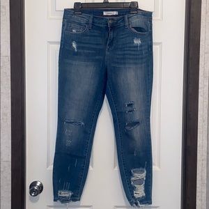 Skinny Distressed Jeans